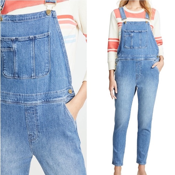 Frame Denim Denim - 🍏🍃FALL PICK🍂🍁 NWT Frame Denim Overalls w/ Gold